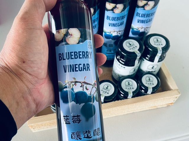 【呼密藍莓釀造醋】純天然，喝得見的健康！