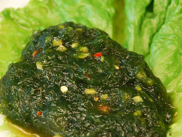 【海菜 6入組(150克/包)】湧升海洋的海菜在澎湖以手工採集後，經過多道清洗後以冷凍方式保存。